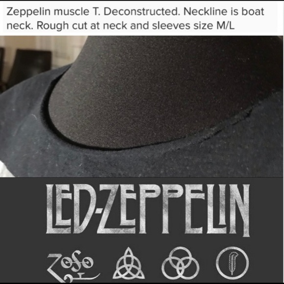 Led Zeppelin muscle shirt in Mediumπ€π» - Picture 6 of 16